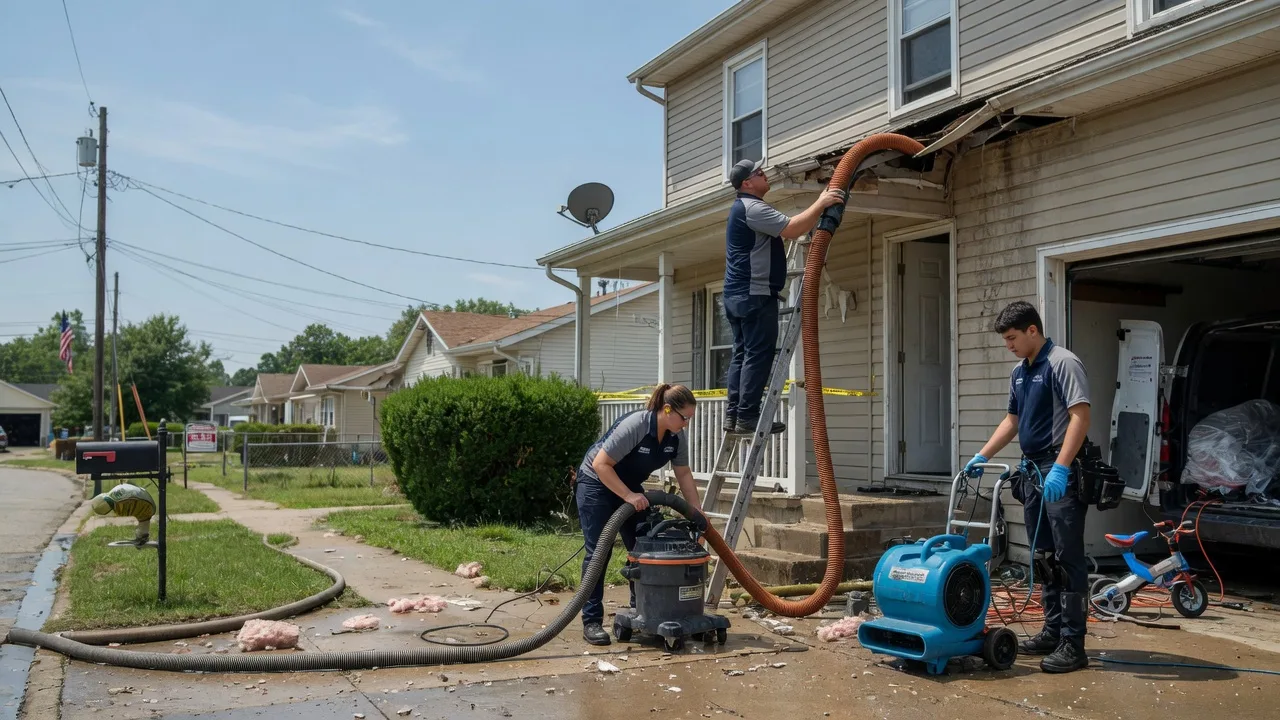 Water Damage Restoration in Grassflat, PA near me